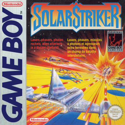 Pochette Solar Striker version GameBoy/Color
