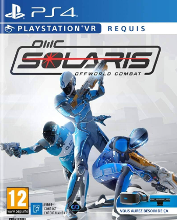 Pochette Solaris Offworld Combat version PlayStation 4