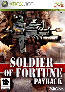 Pochette Soldier of Fortune : Pay Back version Xbox 360