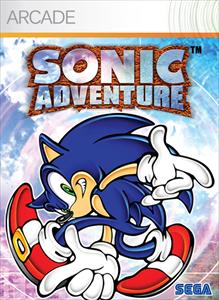 Pochette Sonic Adventure version Xbox 360