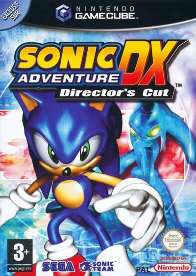 Pochette Sonic Adventure DX version GameCube