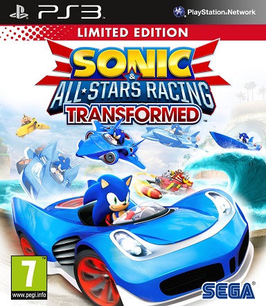 Pochette Sonic & All Stars Racing Transformed version PlayStation 3