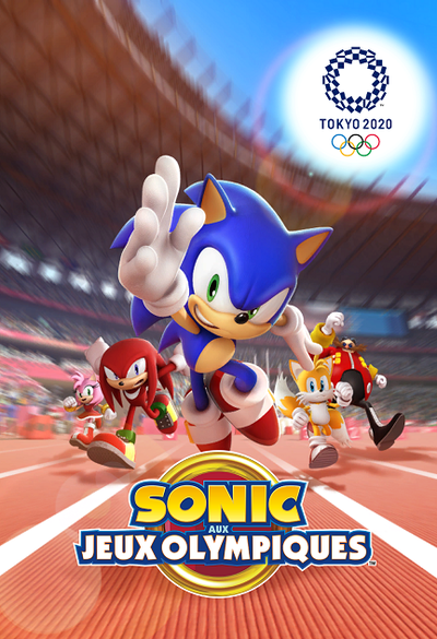 Pochette Sonic aux Jeux Olympiques de Tokyo 2020 version Android