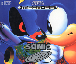 Pochette Sonic CD version Mega-CD
