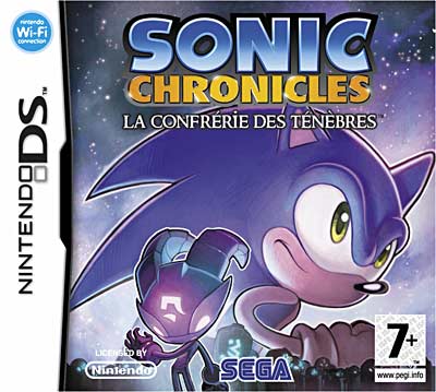 Pochette Sonic Chronicles : la confrérie des ténèbres version DS
