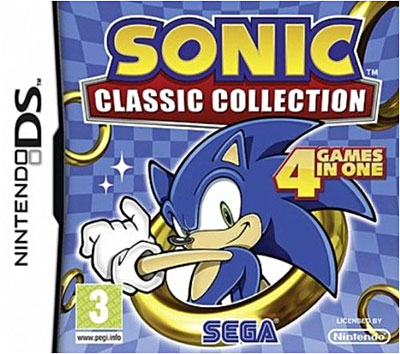 Pochette Sonic Classic Collection version DS