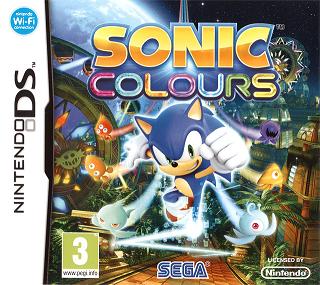 Pochette Sonic Colors version DS