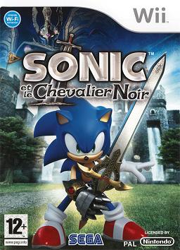 Pochette Sonic et le Chevalier Noir version Wii