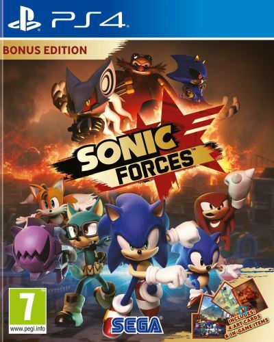 Pochette Sonic Forces version PlayStation 4
