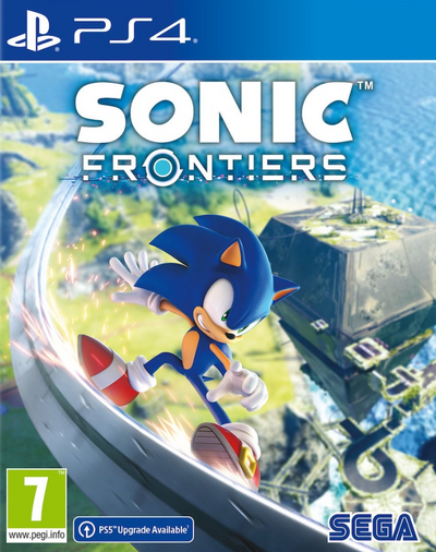 Pochette Sonic Frontiers version PlayStation 4