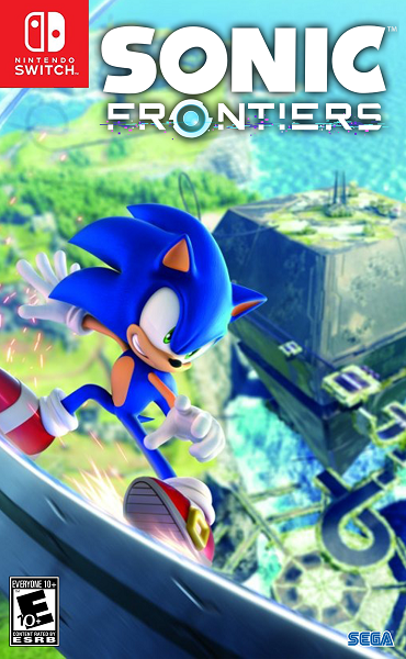 Pochette Sonic Frontiers version Switch
