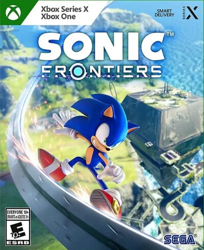 Pochette Sonic Frontiers version Xbox Series X/S