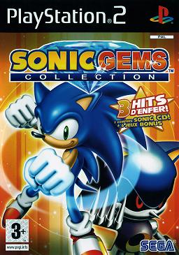 Pochette Sonic Gems Collection version PlayStation 2