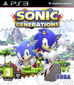 Pochette Sonic Generations version PlayStation 3