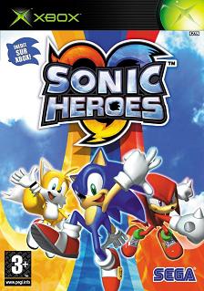 Pochette Sonic Heroes version Xbox