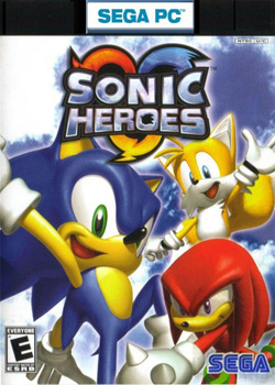 Pochette Sonic Heroes version PC Windows