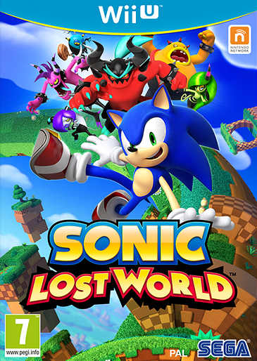 Pochette Sonic Lost World version Wii U