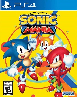 Pochette Sonic Mania version PlayStation 4