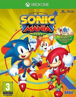 Pochette Sonic Mania version Xbox One