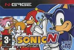 Pochette Sonic N version N-Gage