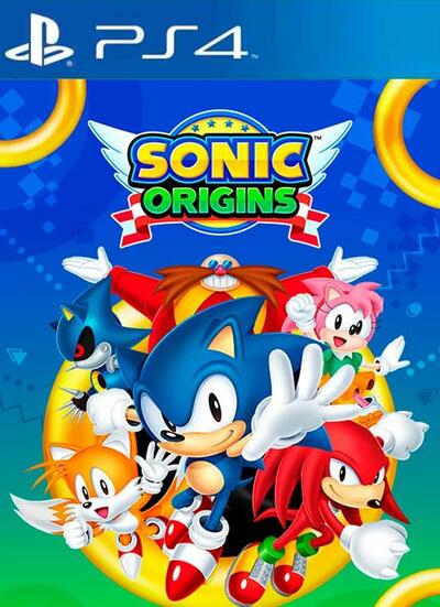 Pochette Sonic Origins version PlayStation 5