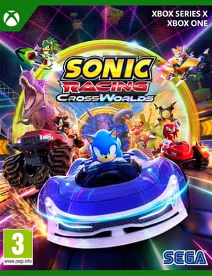 Pochette Sonic Racing : CrossWorlds version Xbox Series X/S