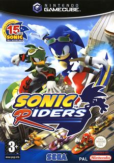 Pochette Sonic Riders version GameCube
