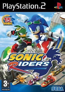 Pochette Sonic Riders version PlayStation 2