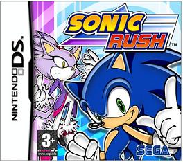 Pochette Sonic Rush version DS