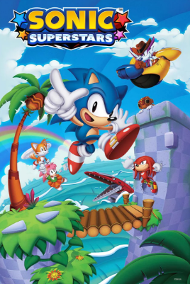 Pochette Sonic Superstars version PC Windows