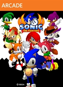 Pochette Sonic the Fighters version Xbox 360