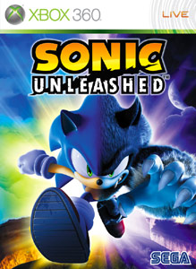 Pochette Sonic Unleashed version Xbox 360