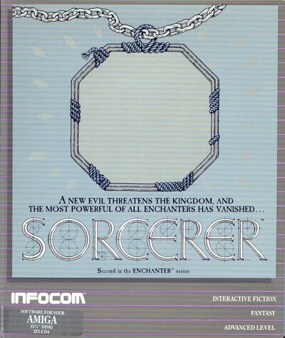 Pochette Sorcerer version Amiga