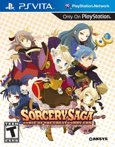 Pochette Sorcery Saga : Curse of the Great Curry God version PSVita