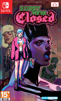 Pochette Sorry We're Closed version Switch