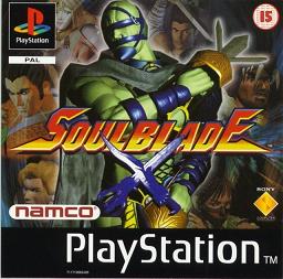 Pochette SoulBlade version PlayStation