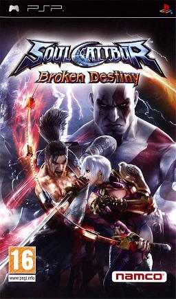 Pochette SoulCalibur : Broken Destiny version PSP