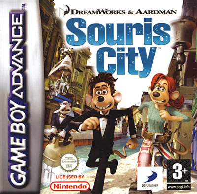 Pochette Souris City version GameBoy Advance