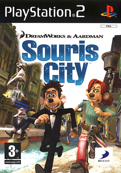 Pochette Souris City version PlayStation 2