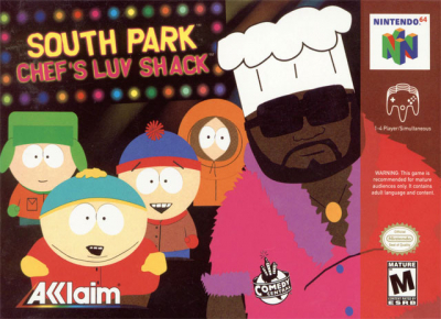 Pochette South Park : Chef's Luv Shack version Nintendo 64