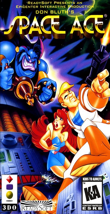 Pochette Space Ace version 3DO