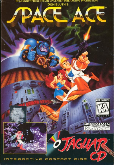 Pochette Space Ace version Jaguar