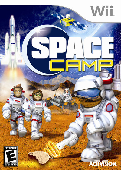 Pochette Space Camp version Wii