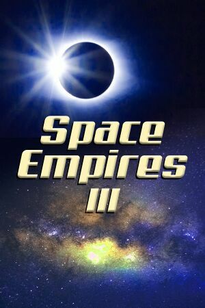 Pochette Space Empires III version PC Windows
