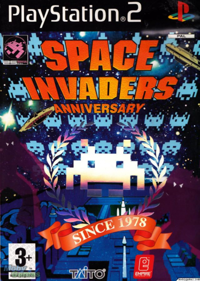 Pochette Space Invaders : Anniversary version PlayStation 2
