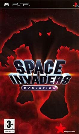 Pochette Space Invaders Evolution version PSP