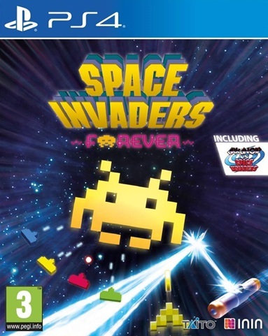 Pochette Space Invaders Forever version PlayStation 4