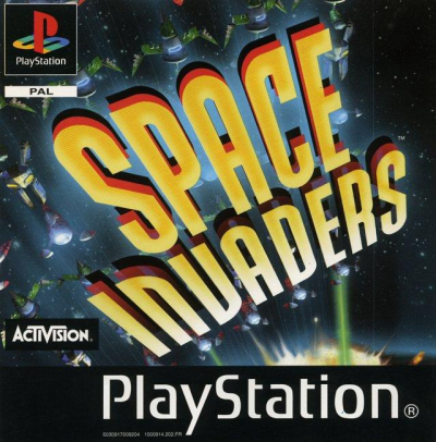 Pochette Space Invaders version PlayStation