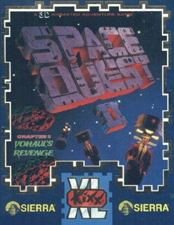 Pochette Space Quest II : Vohaul's Revenge version PC MS-DOS