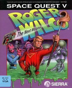 Pochette Space Quest V : La Mutation Suivante version PC Windows